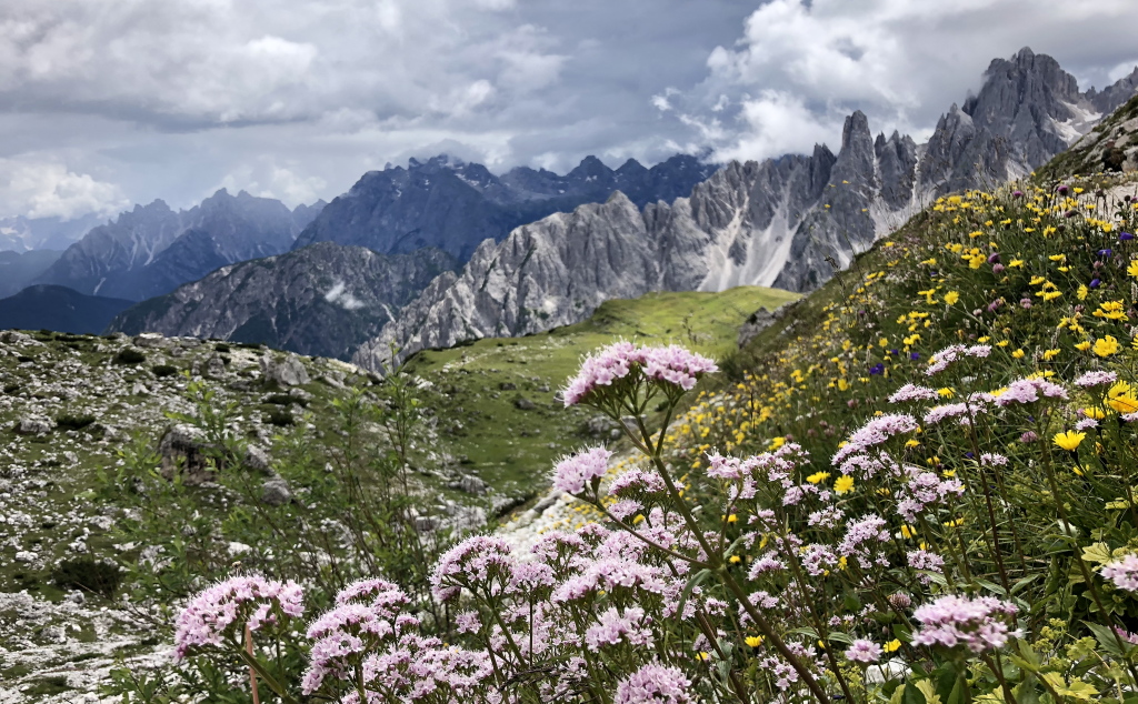 2 Vista sui Cadini di Misurina Dalla Torre