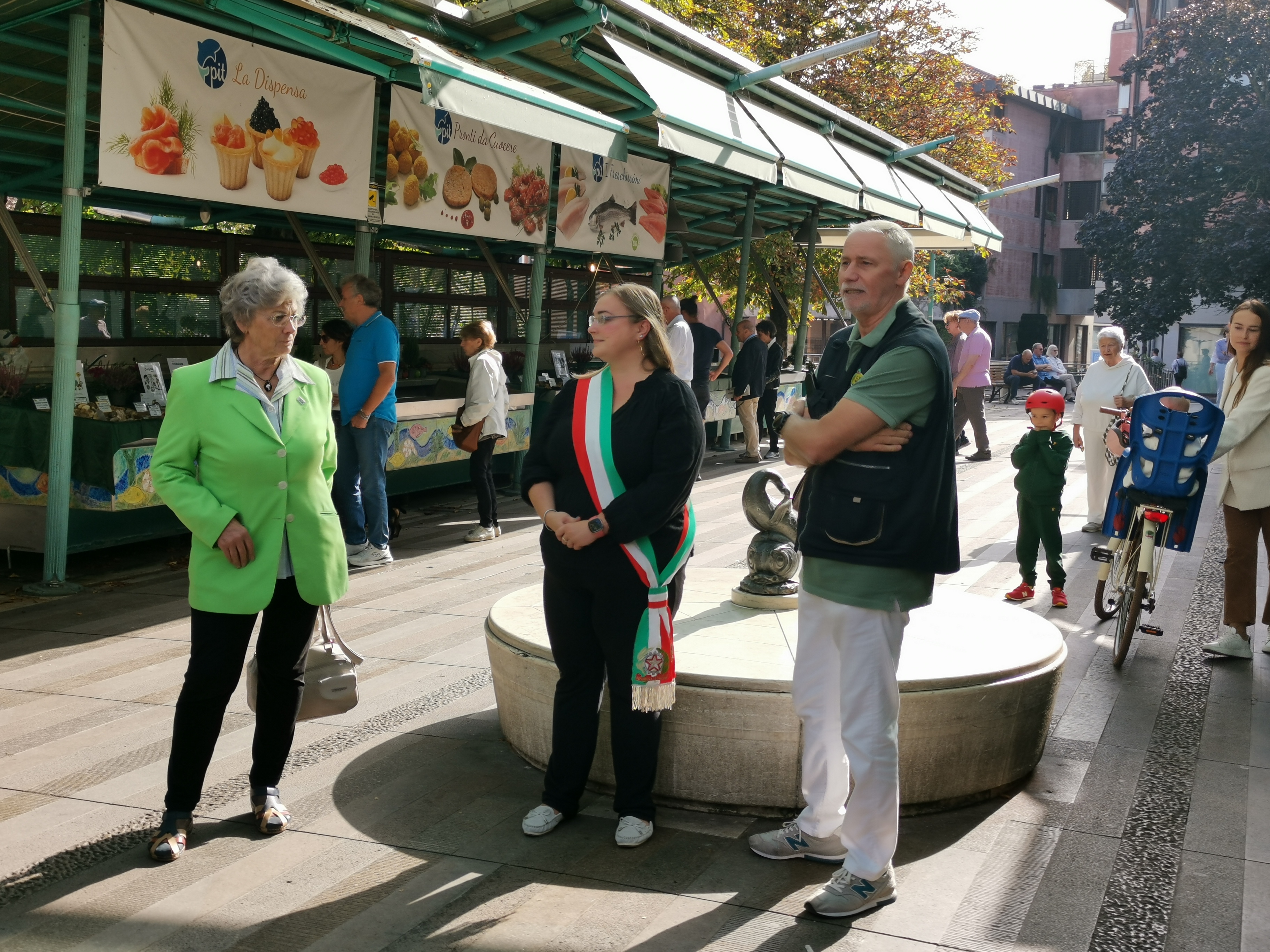 PRES. ANNA MARINI, CONS. NADIA BOTTOS, PRES. ROBERTO MORCELLO